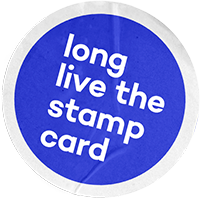 Long live the stamp card!